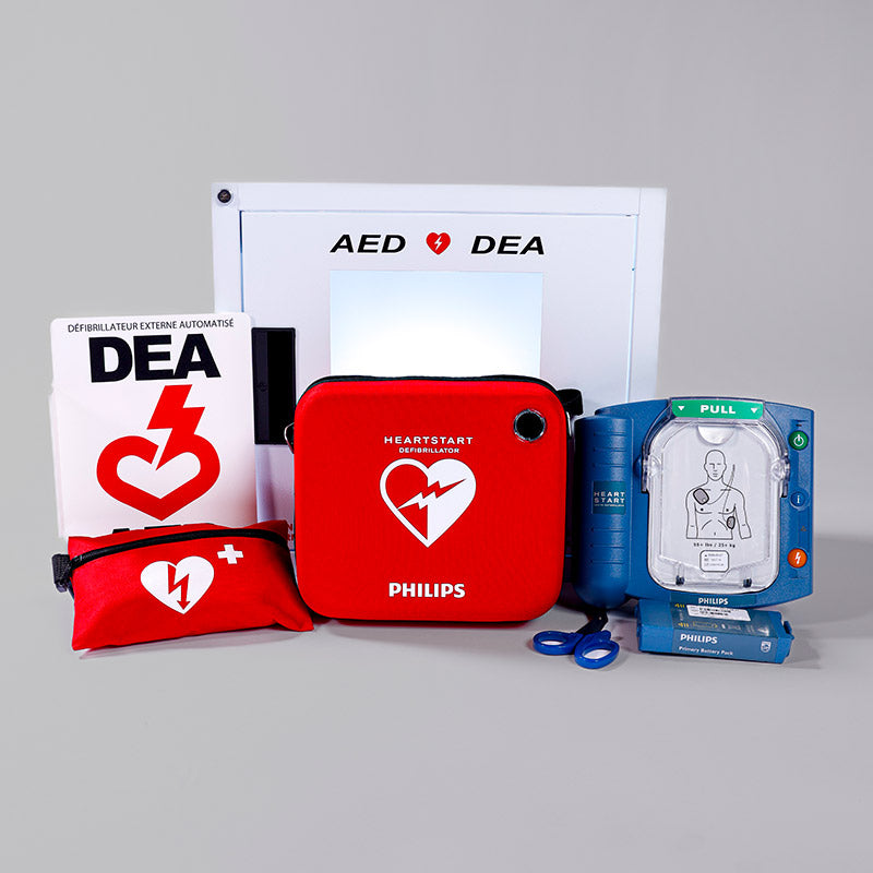 Ensemble de Défibrillation Philips Heartstart OnSite & abonnement AED365