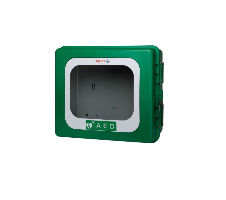 Cabinet Extérieur Vert ARKY avec Chauffage (24V) pour DEA